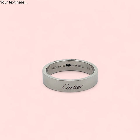 Cartier <br>C De Cartier Wedding Band