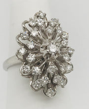 Vintage Collection Diamond Cocktail Ring