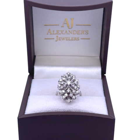 Vintage Collection Diamond Cocktail Ring