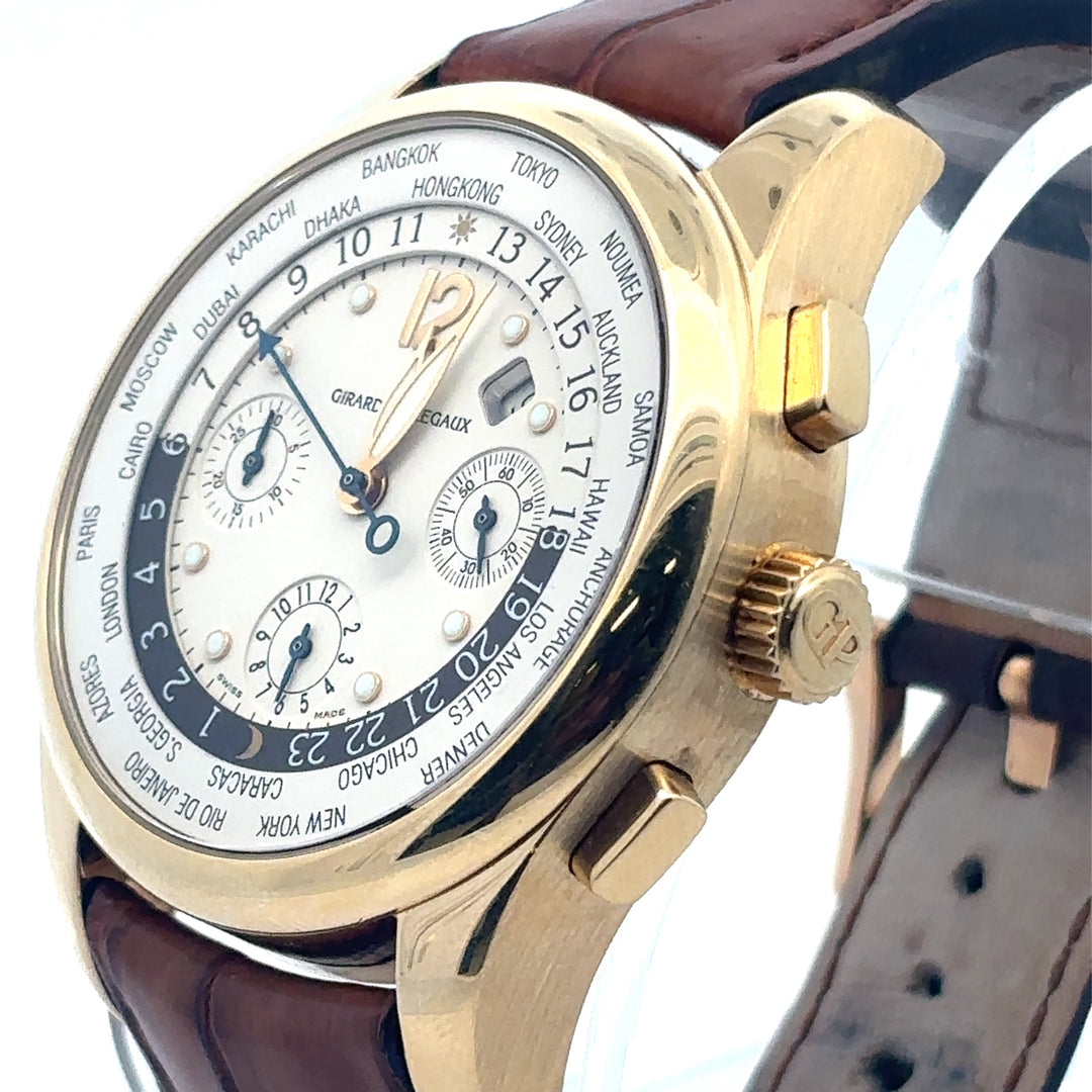 Girard Perregaux WW.TC 43mm World Timer – Alexander's Jewelers