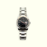 Rolex Datejust 116264 Turn-O-Graph Black Dial Fluted Bezel