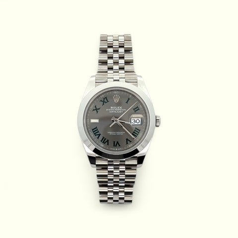 Rolex Datejust 41 'Wimbledon' 12633 Full Set