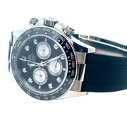 Rolex Daytona 116519LN 'PANDA' Diamond Dial on Oyster Flex Strap COMPLETE 2022