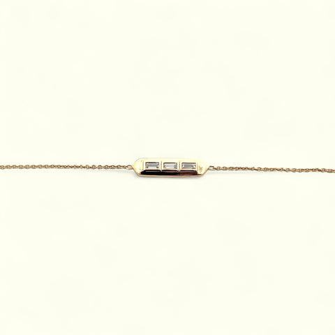 Sylvie Bag Diamond Bracelet 14