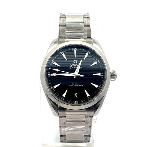 Omega Seamaster Black Dial ref 22010412101001 FULL SET (MINT)
