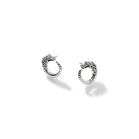 John Hardy Naga Heritage Silver Stud Earrings