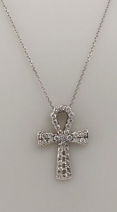 Boutique Selection Diamond Cross Pendant