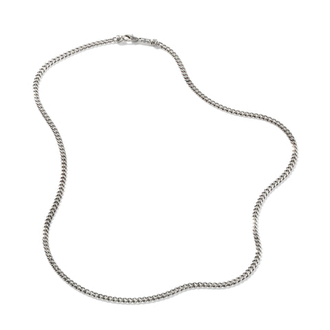 John Hardy Curb Chain 3.9mm Silver