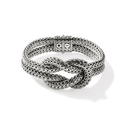 John Hardy Love Knot Silver 6.5mm Small Chain Bracelet