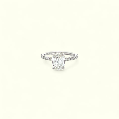 Christopher Designs L'amour Oval Cut