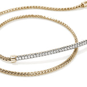 John Hardy Essentials 14K Bracelet with Diamonds