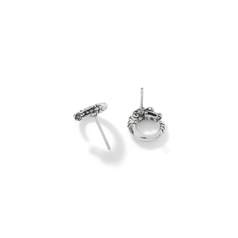 John Hardy Naga Heritage Silver Stud Earrings