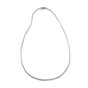 Silver Box Chain Necklace