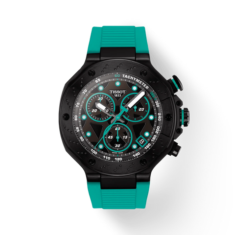 Tissot T-RACE GTS PVD BK GN RB