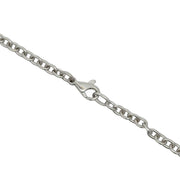 Gavello 18kwg Onyx Cross Pendant