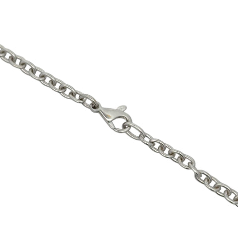 Gavello 18kwg Onyx Cross Pendant
