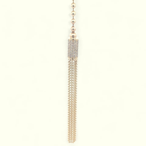 Getana 1.79 CT DIA YG Necklace