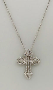 Simon G Diamond Cross Pendant