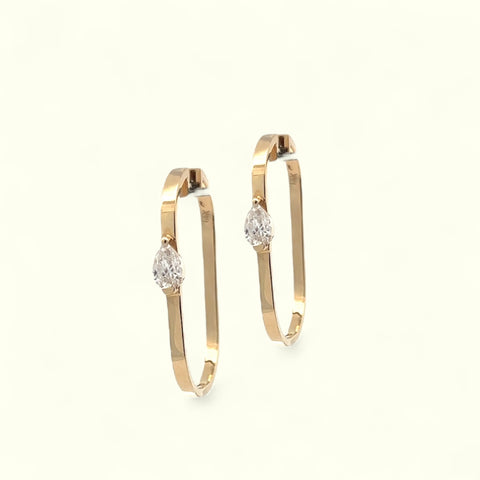 Getana Diamond earring .71 ct