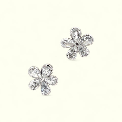 Christopher Designs Flower Earrings