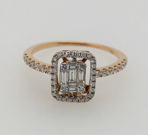 Getana Diamond Ring Style RG-DIA-06588-PW