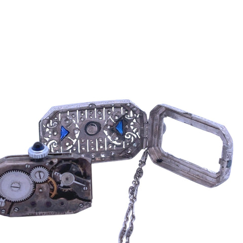Tribune Platinum Pocket Watch