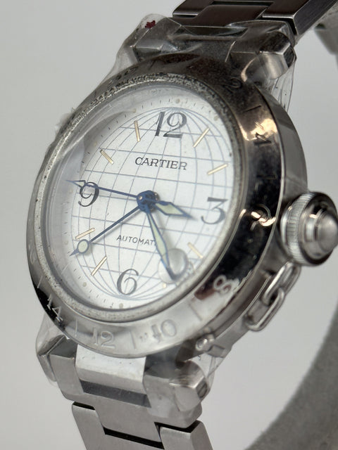 Cartier <br> Pasha <br> GMT