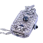 Tribune Platinum Pocket Watch