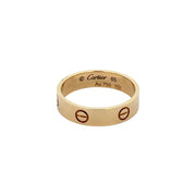 Est Cartier Lady's Love Ring 18K Yellow Gold, Size 54