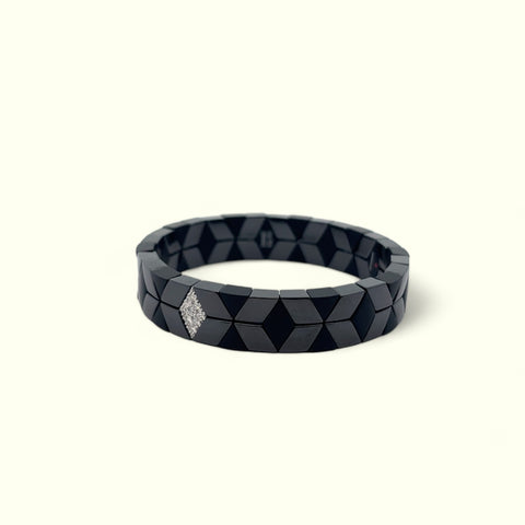 Roberto Demeglio Black Ceramic Bracelet