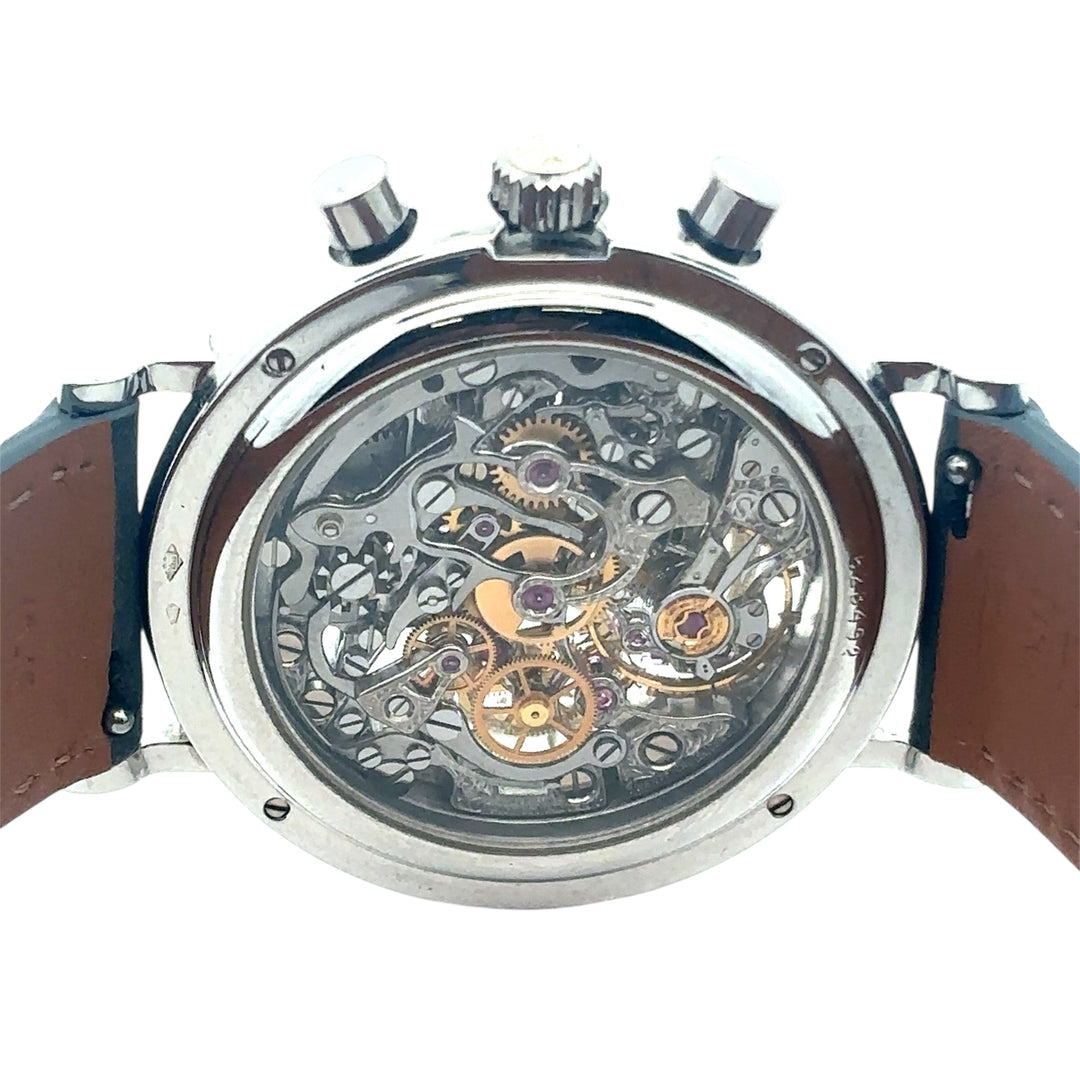 Vacheron Constantin Patrimony Skeleton 38mm Platinum Chronograph