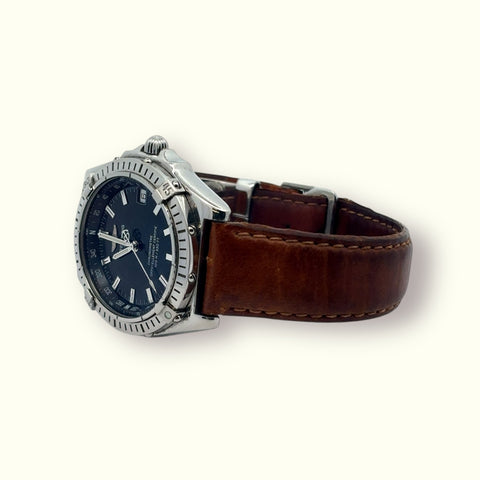 Breitling Blue Dial Windrider 38mm A10350