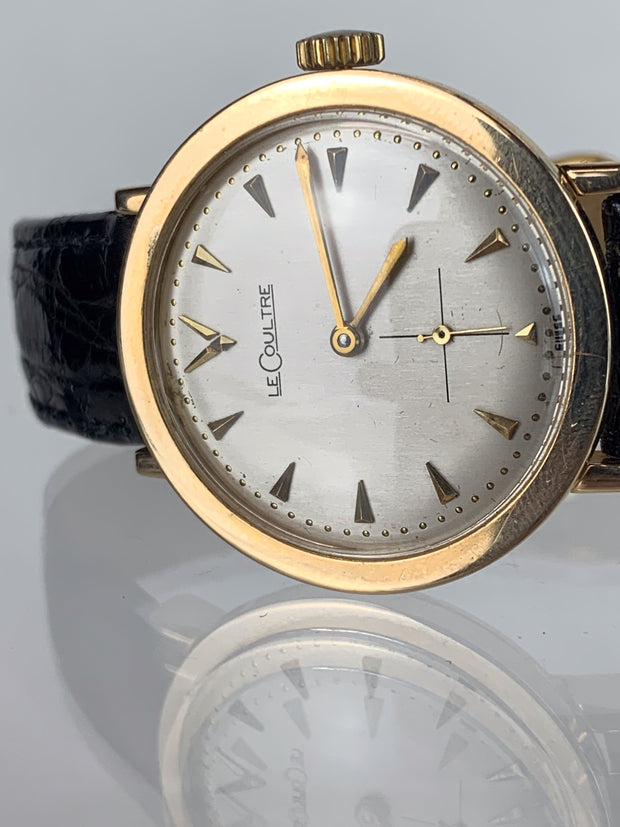 Vintage <br> Jeager LeCoultre <br> 14kt Yellow Gold Mechanical