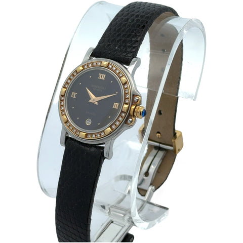Gent's Qtz Blk Strap Raymond Weil Parsifel Watch