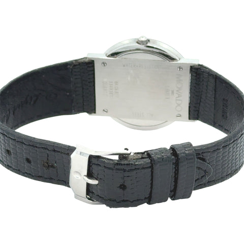 Gent's Blk Strp Movado Watch