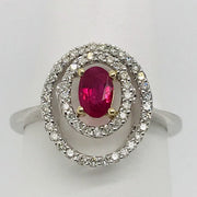 Boutique Selection Ruby Ring