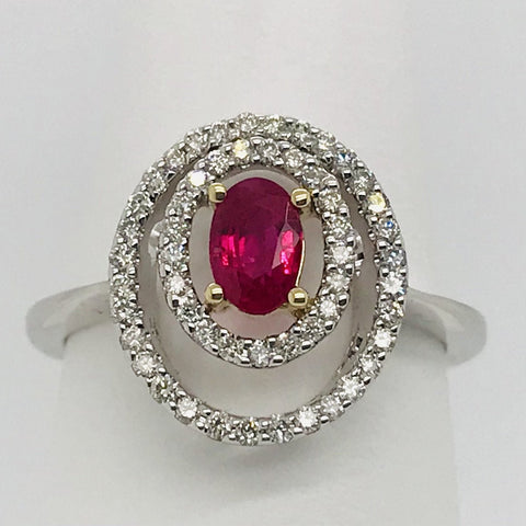 Boutique Selection Ruby Ring