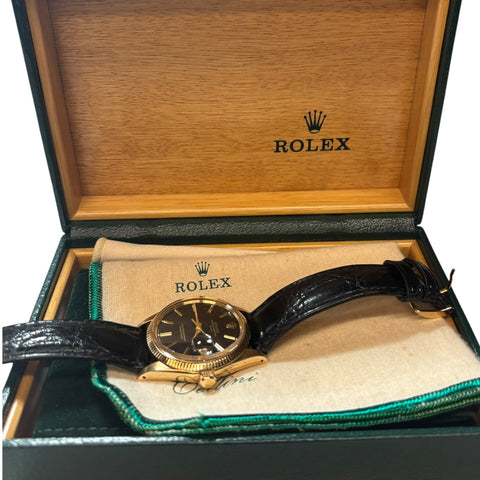 Rolex Oyster Perpetual Date 14kyg ref 1503/7 FULL SET