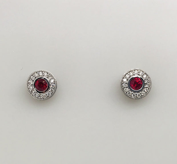 Boutique Selection Ruby Earrings