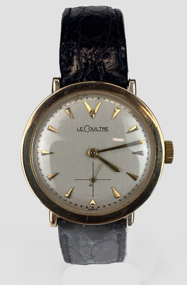 Vintage <br> Jeager LeCoultre <br> 14kt Yellow Gold Mechanical