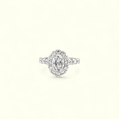 Christopher Designs L'amour Oval Cut