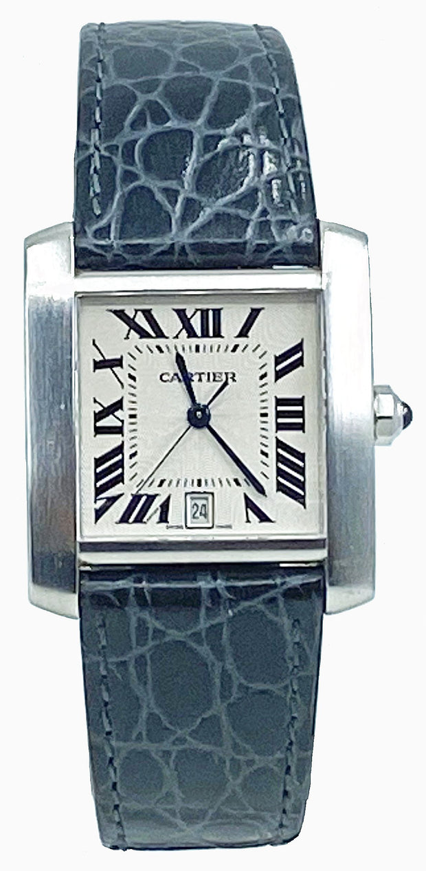 SALE] Cartier Tank Française automatic ref 2302 - steel & gold - all  original w bracelet - 2000's : r/kabaclyde
