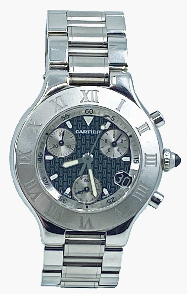 Cartier chronoscaph 21 new Clearance