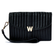 Wolf Crossbody Bag With Wristlet Style 7683