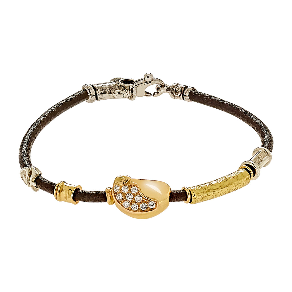 MISANI レザー ブレスレット Misani Leather Bracelet style B2077Y – Alexander's Jewelers