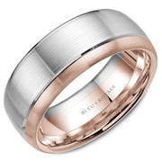 Bleu Royale Wedding Band Reference  RYL-003WR85-M10