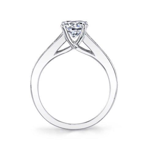 Sylvie Engagement Ring Victoria Classic Collection Style S1055