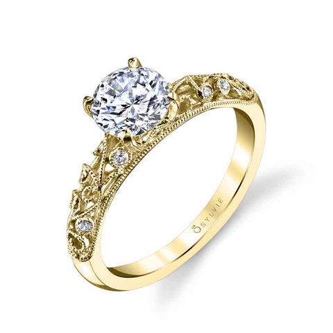 Sylvie <br>Engagement Ring <br>Elaina