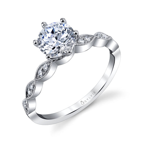 Sylvie <br>Engagement Ring <br>Chanelle