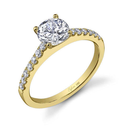 Sylvie Engagement Ring Jennifer Classic Collection Style SY750
